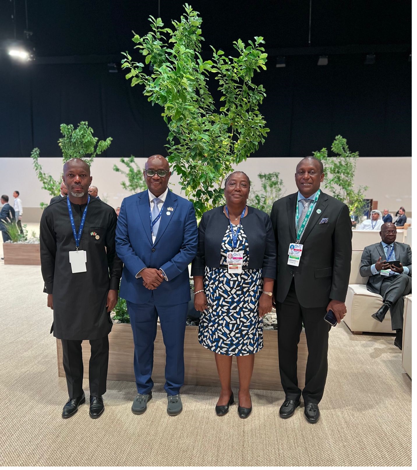 Read more about the article Sierra Leone delegation attends COP28 opening ceremony in Dubai