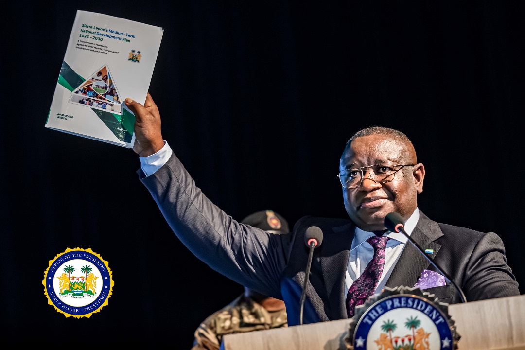 Read more about the article President Bio launches 2024-2030 development plan