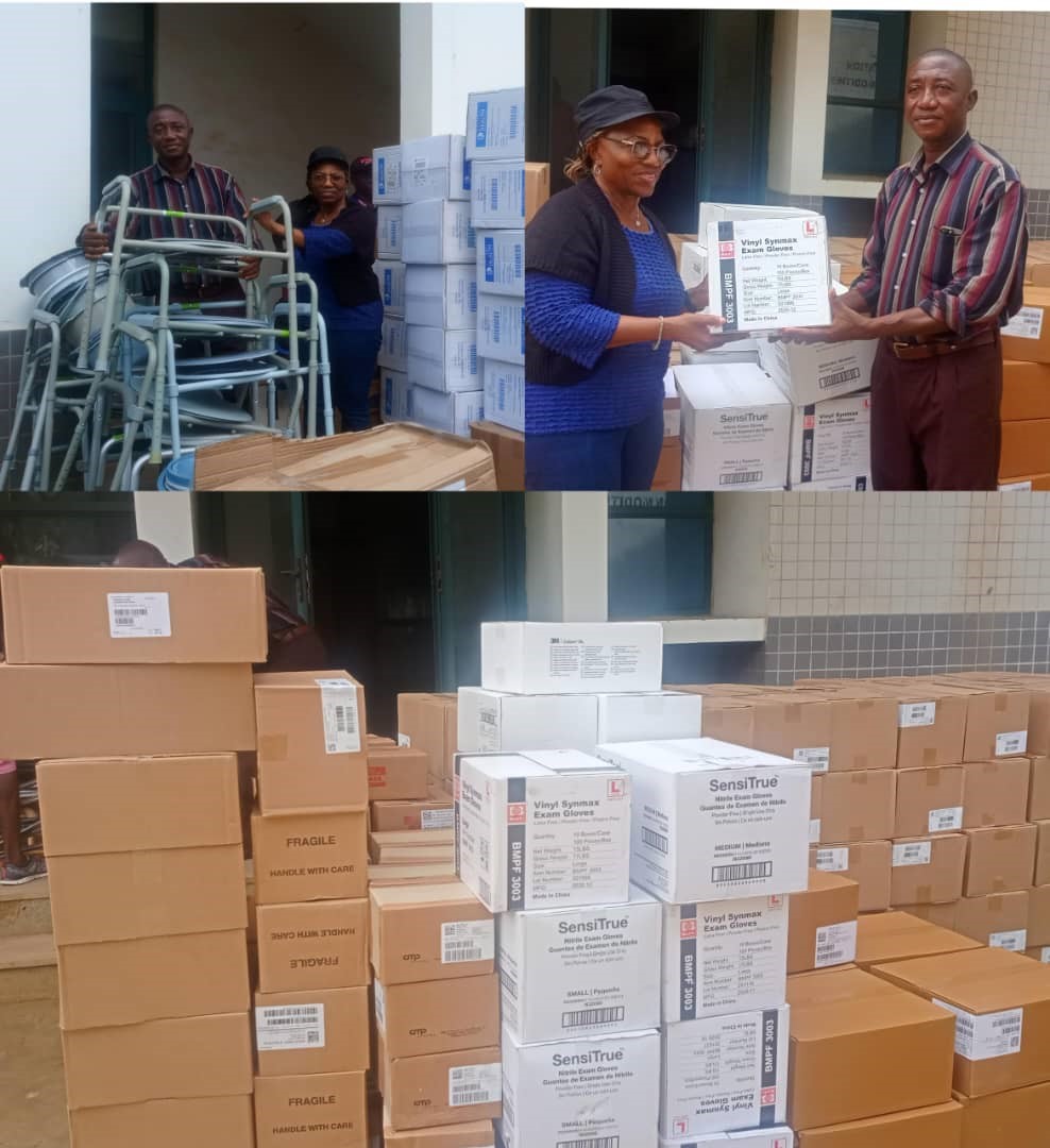 Read more about the article Man, Donates Assorted Medical Items Worth $45,000