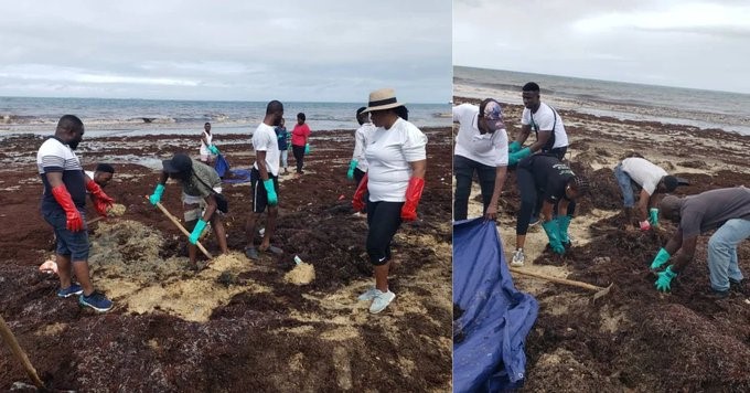 Read more about the article Tourism Ministry Launches Massive Clean-Up Campaign at Lumley-Aberdeen Beach