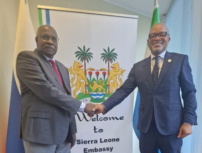 Read more about the article Dean of Africa Ambassadors Pays Courtesy Call on Ambassador Yongawo