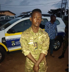 Read more about the article Fake Military Officer Arrested at Freetown International Airport 