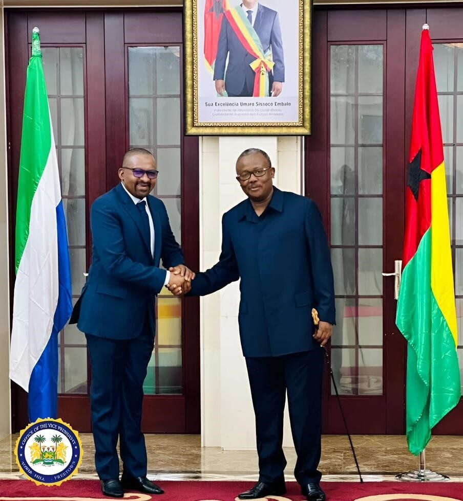 Read more about the article  VP Juldeh Jalloh On State Visit to Guinea-Bissau to foster bilateral relations