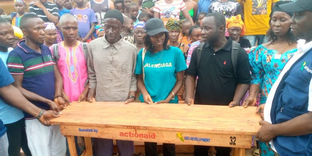 ABC Development and Action Aid Collaborate to Boost Education in Masongbalan Chiefdom