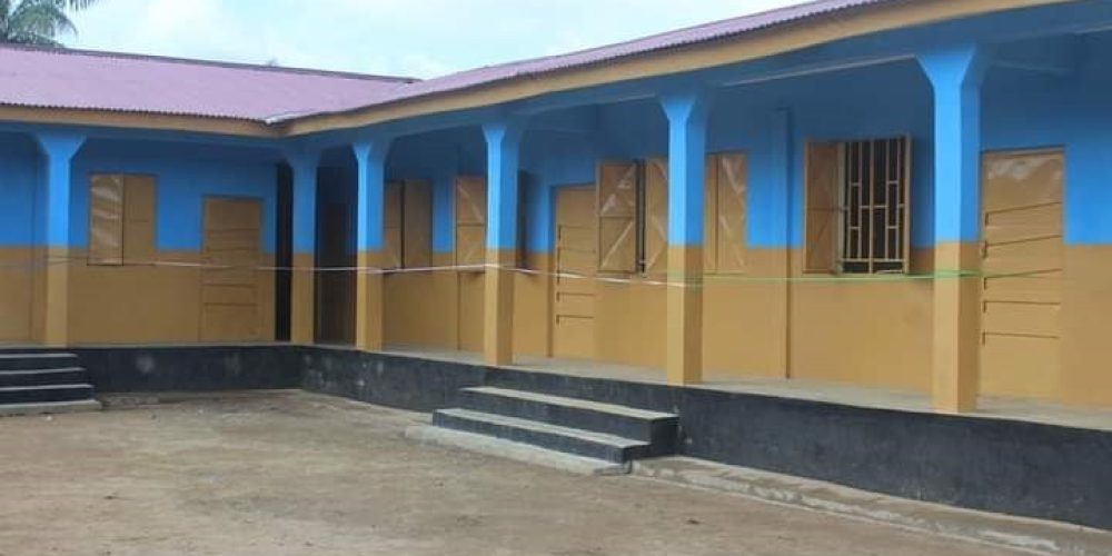 Action Aid Hands over classroom blocks