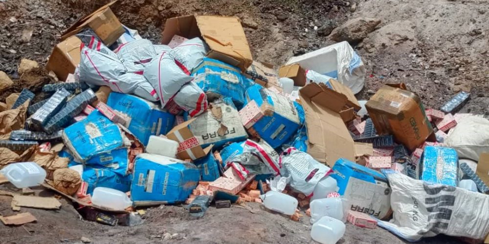 Authorities Destroy Drugs Worth