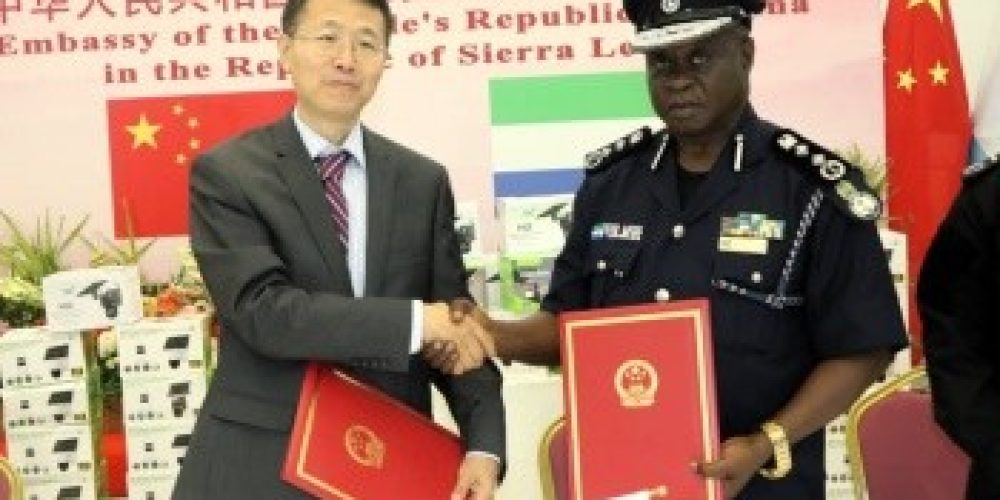 Chinese Embassy Donates Surveillance Equipment to Boost Sierra Leone’s “Safe City Initiative