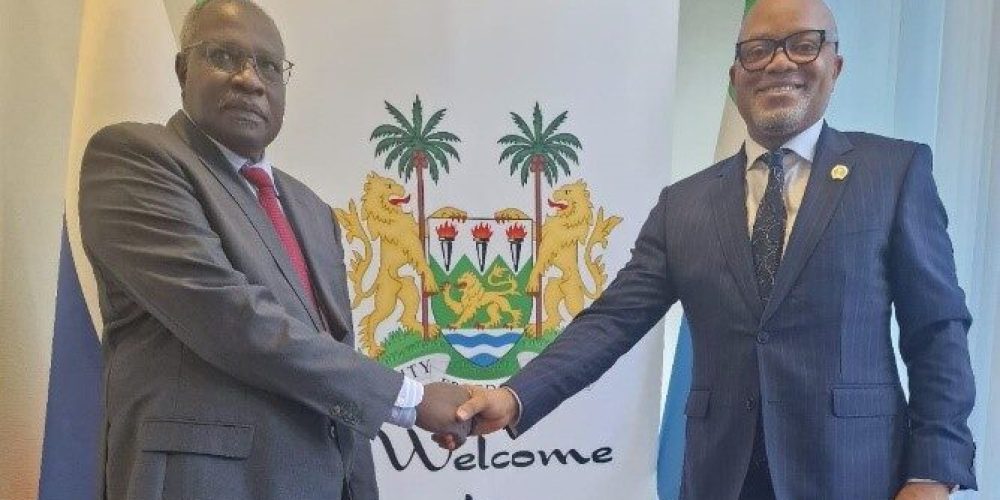 Dean of Africa Ambassadors pays