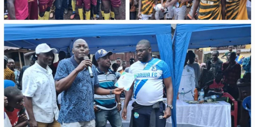 Dr Saffa Abdulai Tell Calaba Town Youths Youths to streer Clear Drugs and Crime