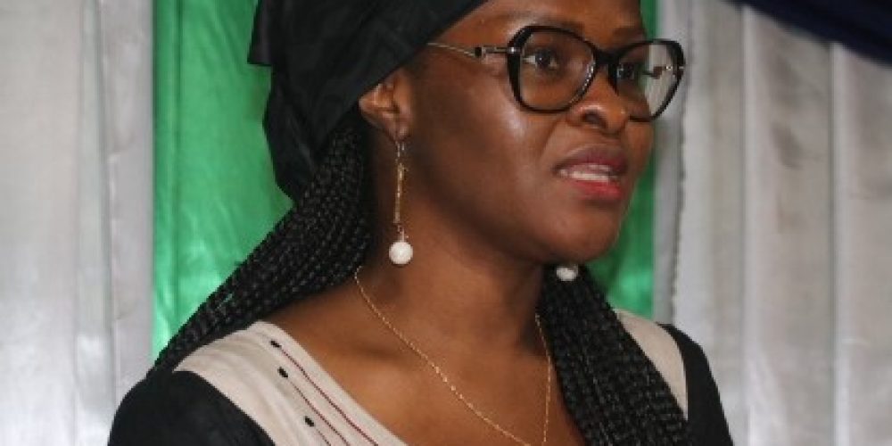 Dr.-Haja-Ramatulai-Wurie-the-Minister-of-Technical-and-Higher-Education