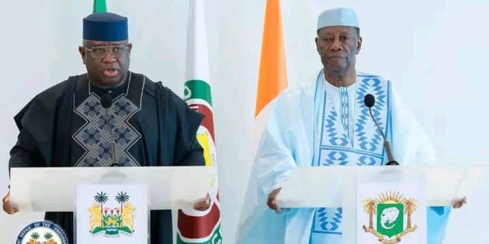 ECOWAS Chair President Bio & Ivorian Leader Ouattara Pledge Stronger Regional Cooperation