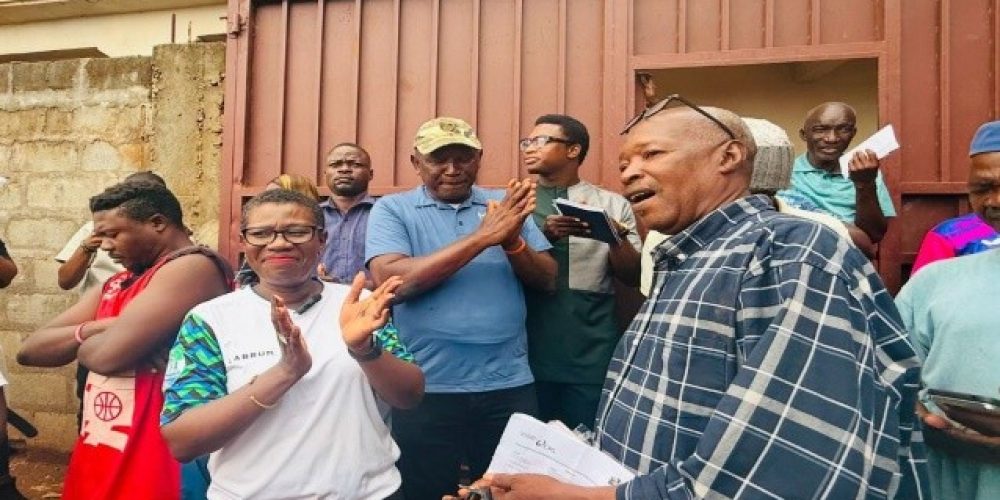 FCC and CRS Donate Cleaning Tools and Tricycles to Support Waste Management in Kroo Bay