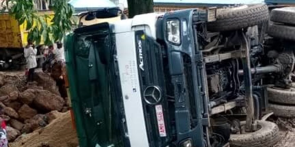 Fatal accident at sand Mining