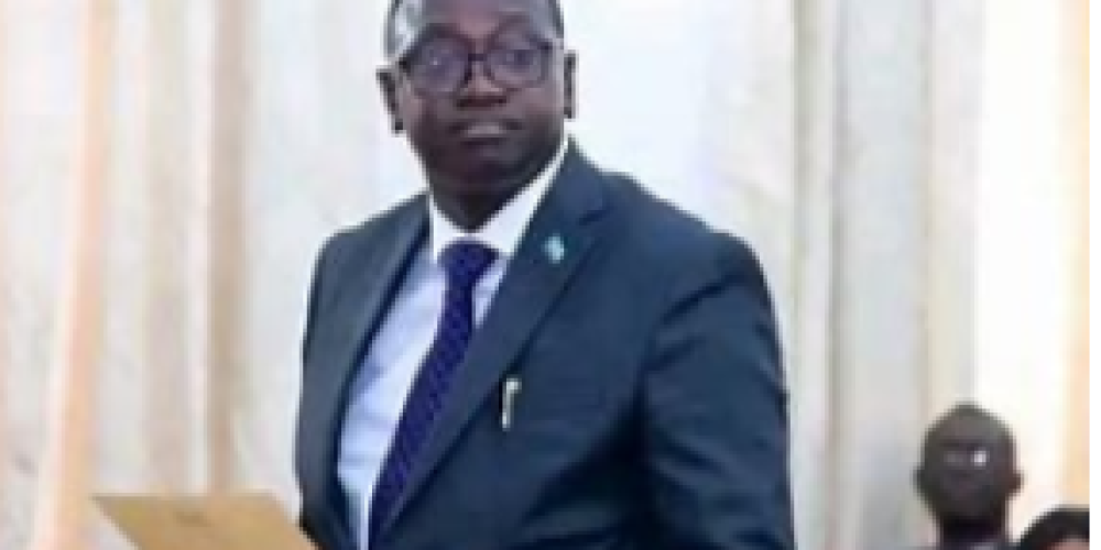 Sheku Fantamadi Bangura - Minister of Finance