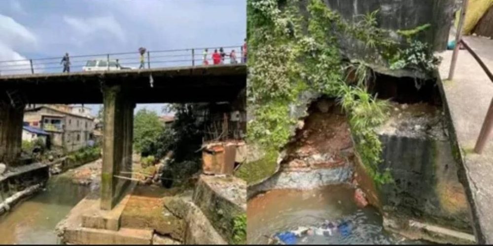 Freetown Residents Raise Alarm Over Scumbling Railway Line Bridge