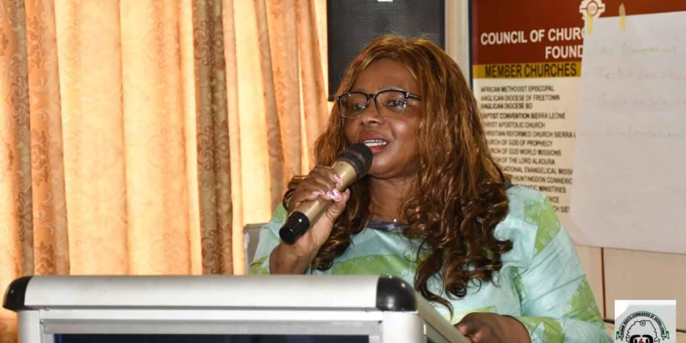 Patricia Narsu Ndanema - Chairperson HRCSL