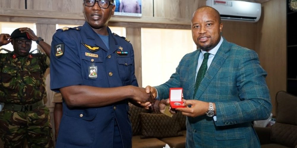 Head of Guinea staff College pays courtesy call on chief Immigration officer