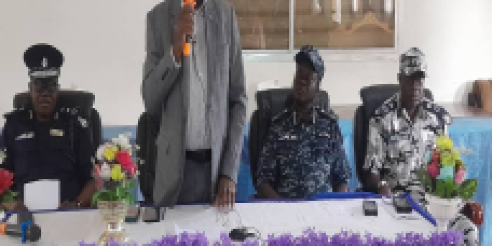 IG Sellu Elevates Traffic Safety with New Patrol Bikes, Earns Minister’s Praise