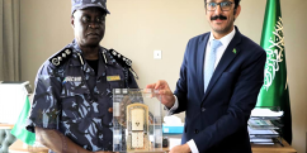 IG Sellu Engages Saudi Ambassador to Strengthen Police Ties