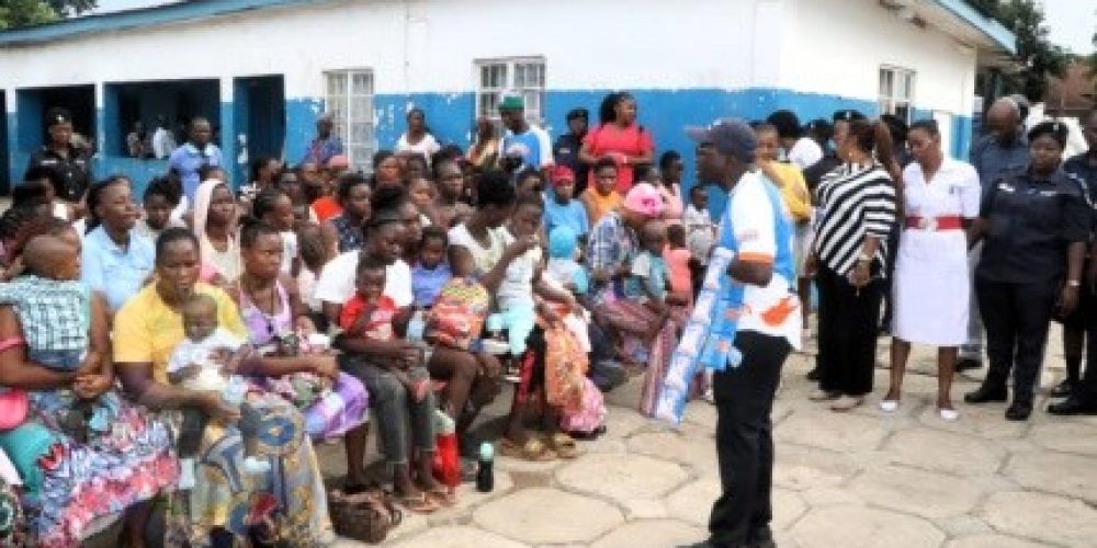 Kingtom Police Hospital and Premium Divine Company Support 300 Families with Lifesaving Nutrition