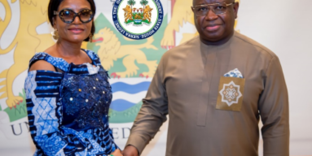 Liberian Ambassador Bids Farewell to President Bio After Three Years of Strengthening Bilateral Ties