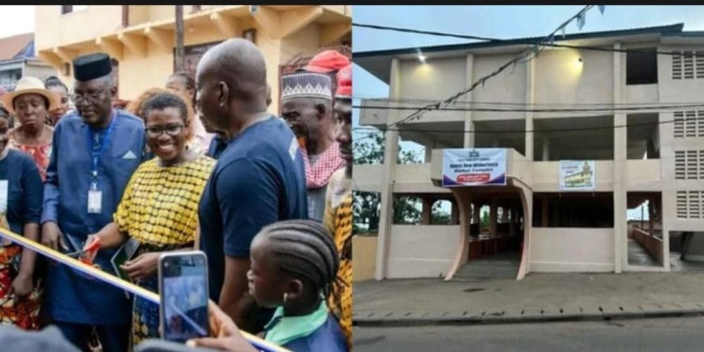 Mayor Aki-Sawyerr Commissions Wilberforce Village Market Complex