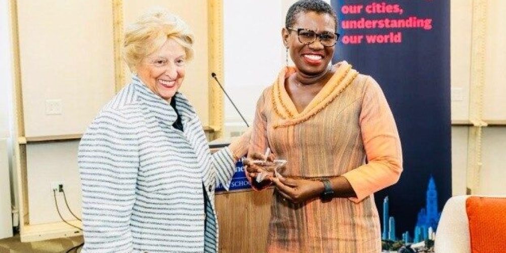 Mayor Yvonne Aki-Sawyerr Honored with Lawrence C. Nussdorf Urban Leadership Prize