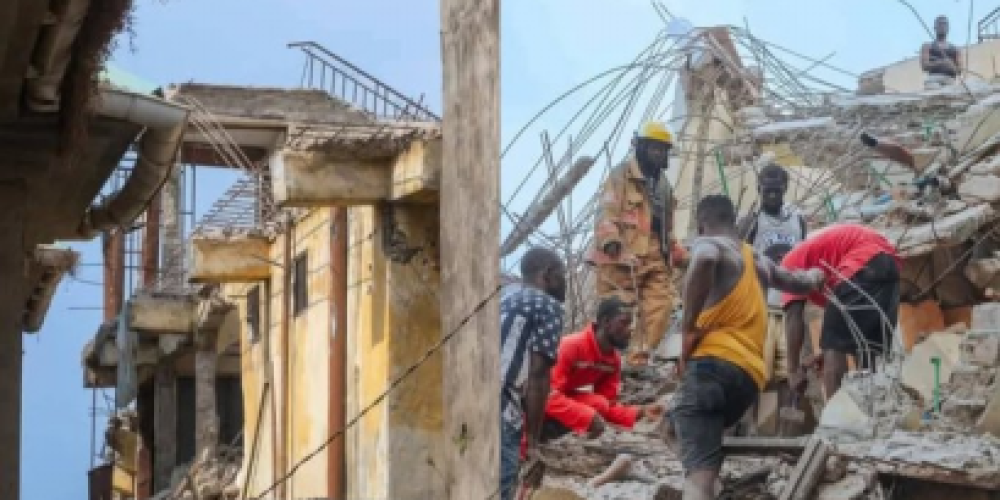 NDMA Responds to Building Collapse