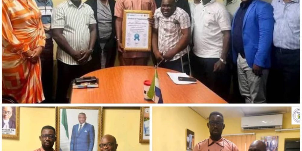 National Youth Sector Caucus Pays Courtesy Call on NAYCOM