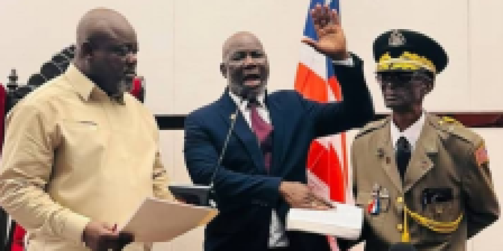 New House Speaker Elected in Liberia