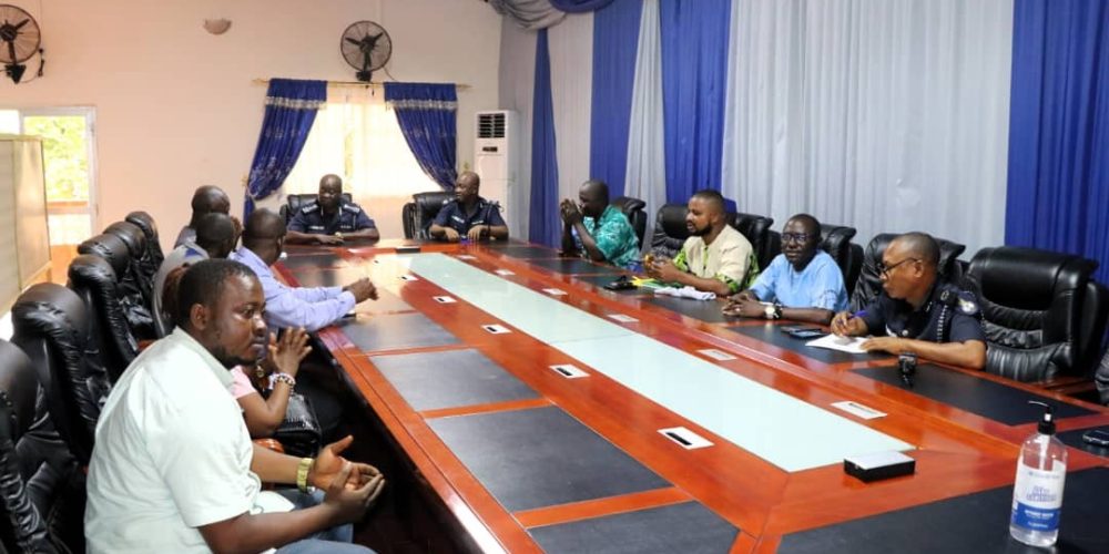 Newly Elected Drivers Union Executive Pays Courtesy Call on IGP