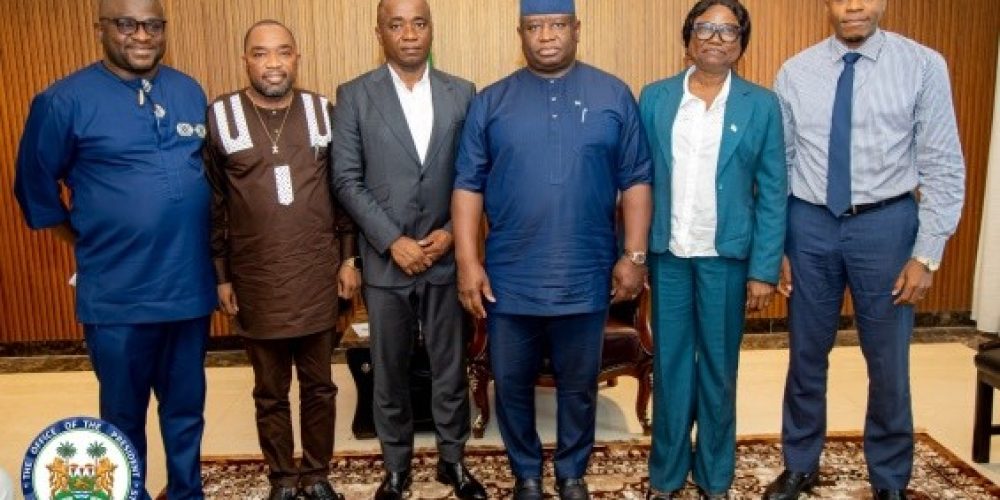 Newly Elected SLFA Executive Pays Courtesy Call on President Bio, Reaffirms Commitment to Peace and Unity in Football