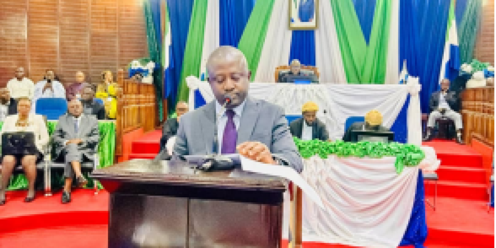 Parliament Approves Landmark Bill to Boost Sherbro Island Investment