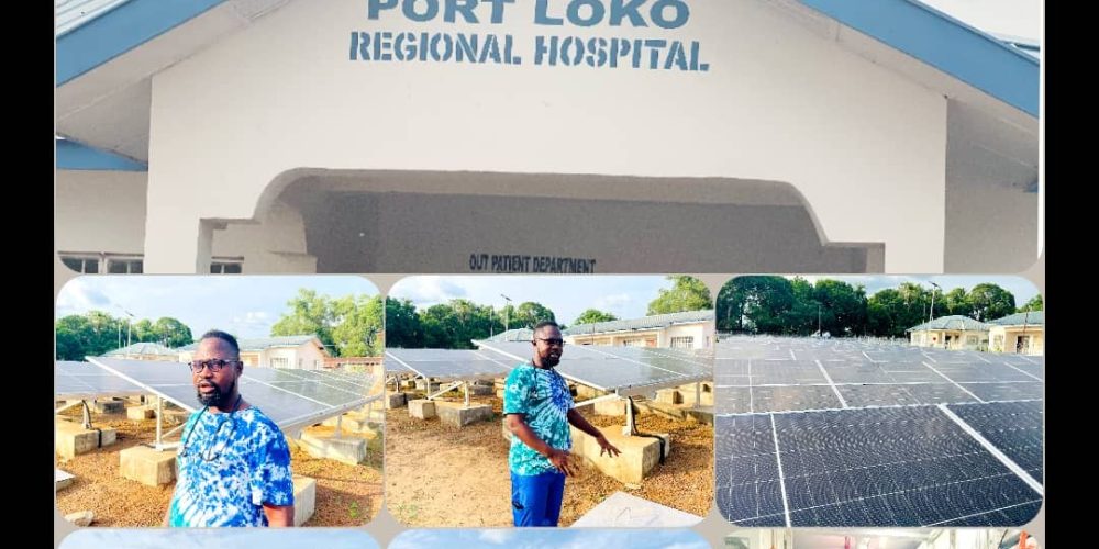 Port Loko Regional Hospital Set for 24-Hour Electricity with New Solar Power Installation