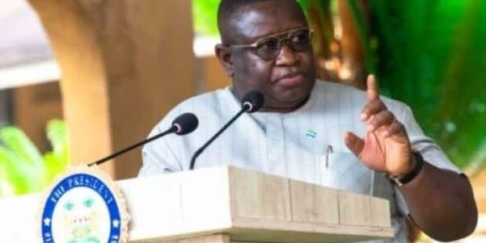 President Bio Condemns MPs and Judges Over Illegal Land Sales, No One Is Above the Law