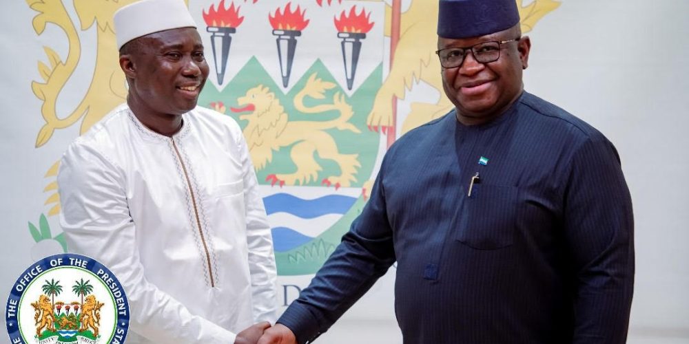 President Bio Swears In Barba Brima Fortune as Secretary to the President