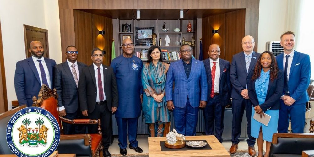 President Bio meets with GAVI CEO