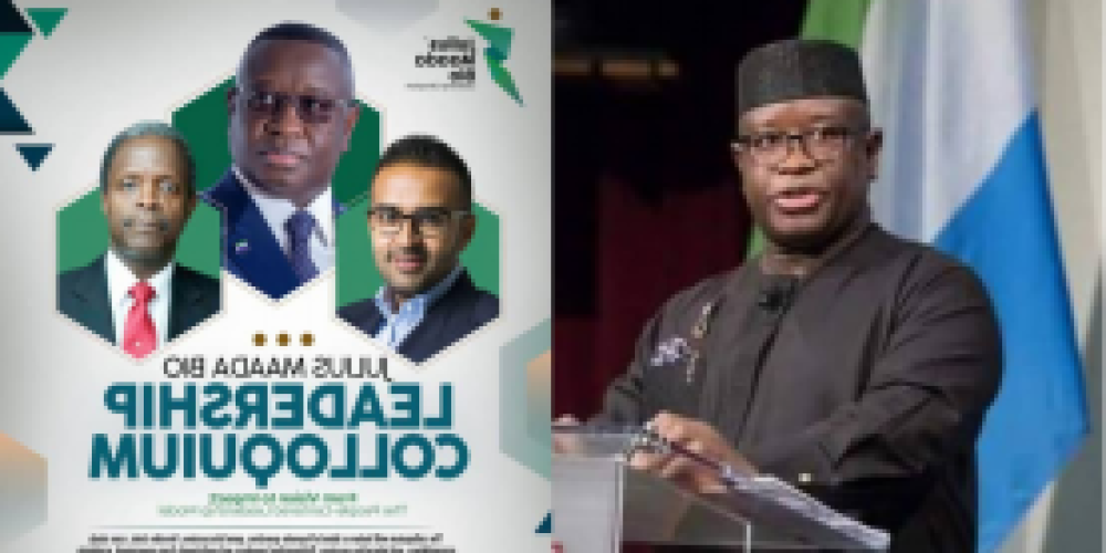 President Bio’s Leadership Colloquium Highlights Legacy of People-Centered Governance and Sustainable Development