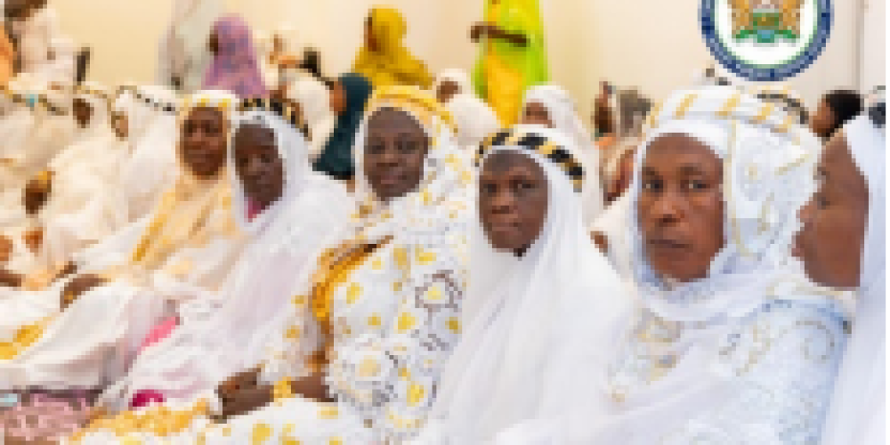 President Julius Maada Bio Joins Returning Pilgrims for Jumah Prayers, Urges National Unity and Development
