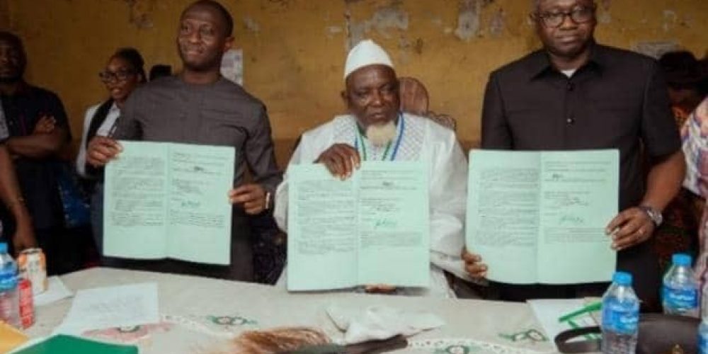 SLMMDMC Signs Landmark Land Lease Agreements with Three Chiefdoms for Kasafoni Iron Ore Project