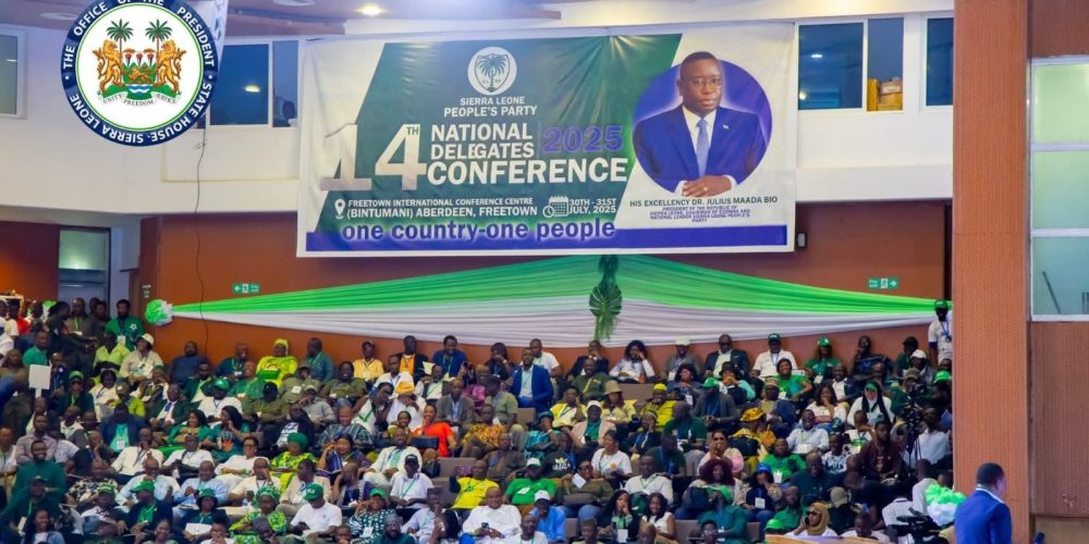 SLPPs 14th National Delegates Conference A Model of Democratic Maturity