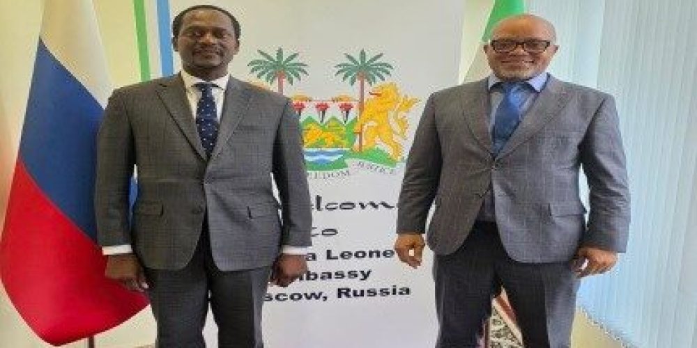 Senegalese Ambassador Pays Courtesy Visit to Sierra Leone’s Envoy in Moscow