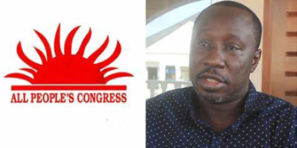 Sidie Yahya Tunis - Publicity Secretary of the main opposition APC party