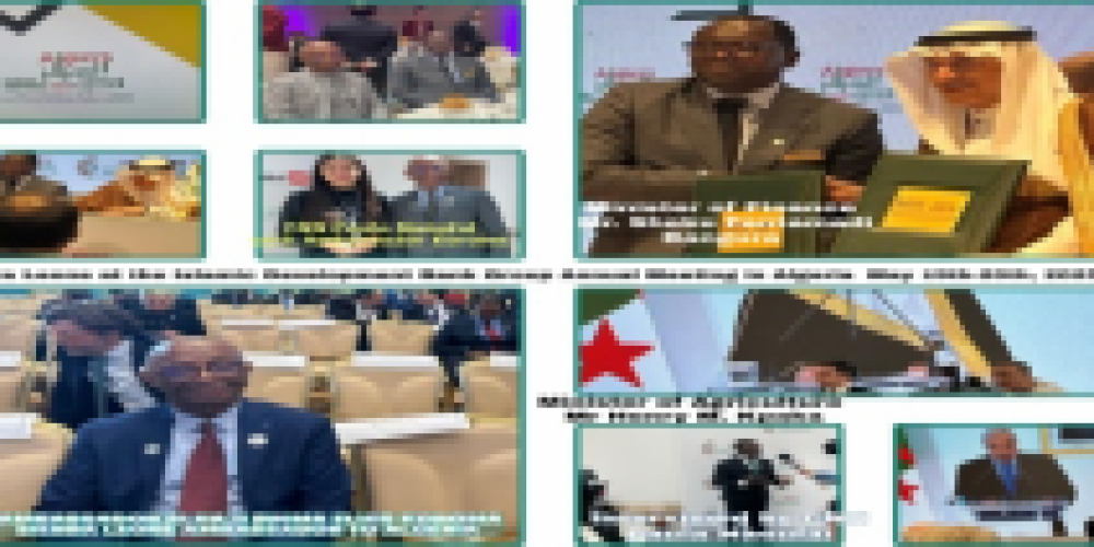 Sierra Leone Embassy in Algeria Attends Islamic Development Bank Group Annual Meeting
