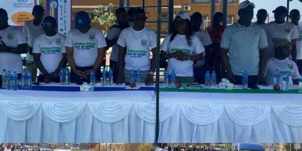 Sierra Leone Kicks Off Global Sports Day with a Call for Health and Unity