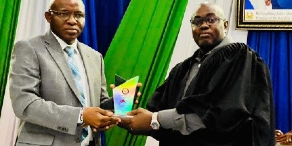 Sierra Leone Parliament Honored with Legislative Excellence Award by Embassy in Turkey