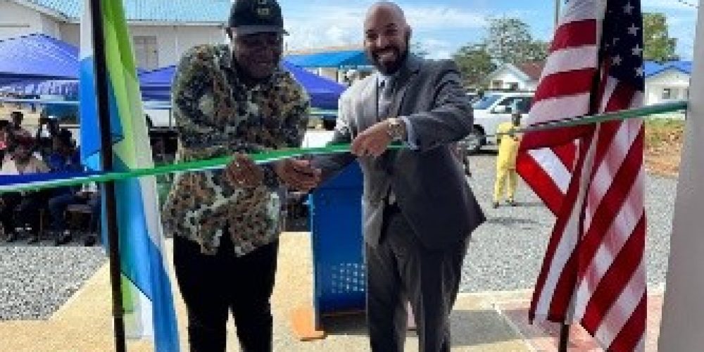 U.S. Embassy Boosts Sierra Leone’s Health Sector with New Parasitic Diseases Facility