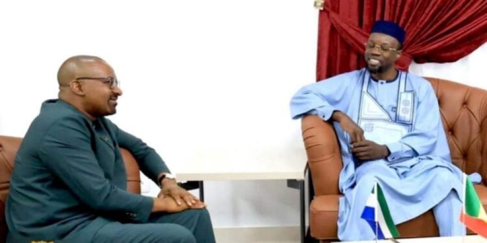 VP Jalloh High-Level Talks With Senegal's New Prime Minister