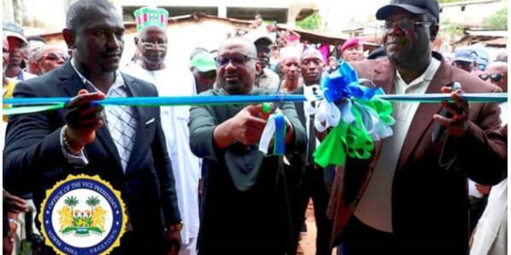 VP Juldeh Inaugurates Kombra Market
