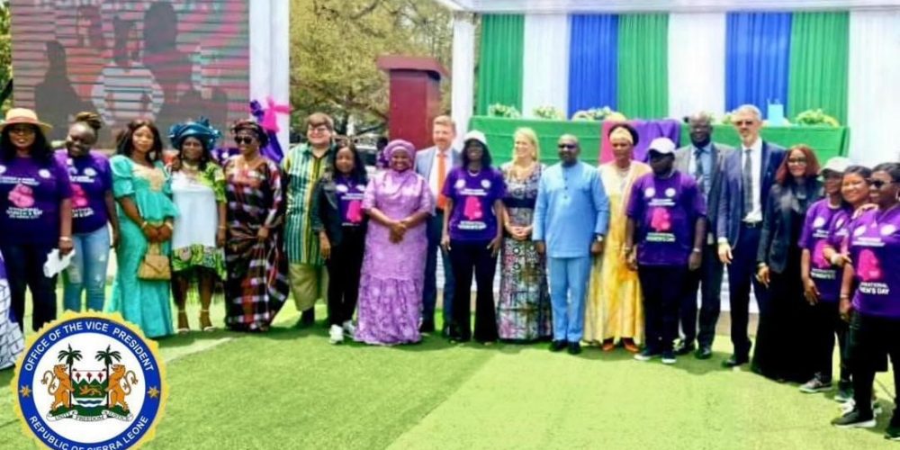 VP Juldeh Jalloh on Women's Day